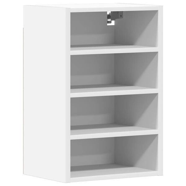 vidaXL H&auml;ngeschrank Riga Wei&szlig; 40x29,5x60 cm Holzwerkstoff