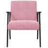 vidaXL Sessel Rosa 59 x 75 x 78 cm Samt