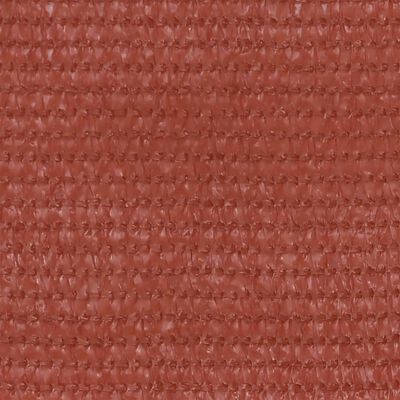 vidaXL Balkon-Sichtschutz Terracotta-Rot 120x500 cm HDPE