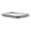 vidaXL Gastronormbeh&auml;lter 4 Stk. GN 1/1 20 mm Edelstahl