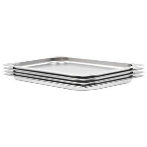 vidaXL Gastronormbeh&auml;lter 4 Stk. GN 1/1 20 mm Edelstahl