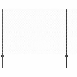 vidaXL Sechseckzaun mit Pfosten 100 x 1,6 m PVC-beschichteter Stahl