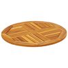 vidaXL Tischplatte &Oslash;60x2 cm Rund Massivholz Akazie