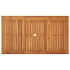 vidaXL Garten Essgruppe 5 pcs Schwarz Massivholz Akazie