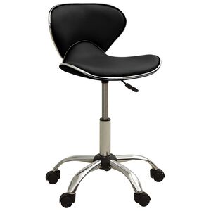 vidaXL B&uuml;rostuhl Schwarz Kunstleder