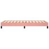 vidaXL Bettgestell Rosa 80x200 cm Samt
