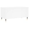vidaXL Couchtisch Wei&szlig; 90x44,5x45 cm Holzwerkstoff