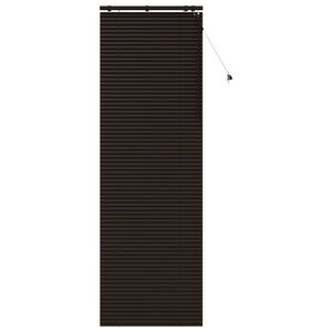 vidaXL Venezianische Jalousie Dunkelbraun 90 x 250 cm 35 mm