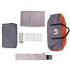 vidaXL Familienzelt mit Dach Grau und Orange 315 x 286 x 200 cm