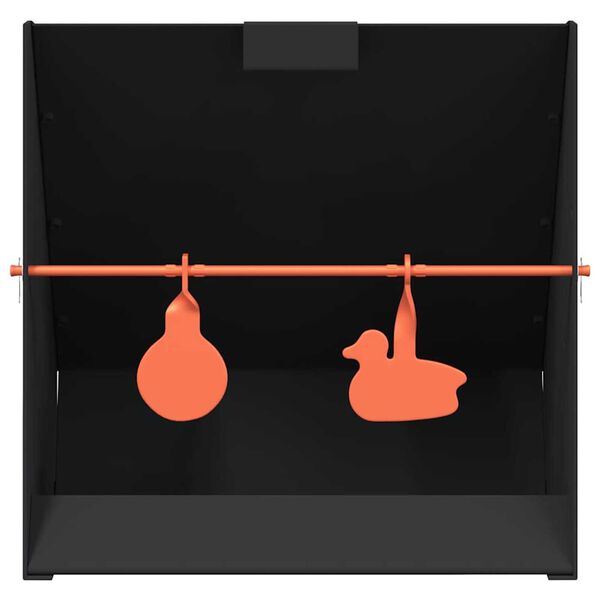 vidaXL Kugelfang Schwarz 31 x 23 x 31.5 cm Stahl