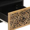 vidaXL TV-Schrank 70x33x46 cm Massivholz Mango
