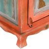 vidaXL Nachttisch Massivholz Mango Orange