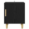 vidaXL Nachttisch Schwarz Eichen-Optik 40 x 40 x 50 cm Holzwerkstoff