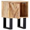 vidaXL Nachttisch 40 x 30 x 50 cm Massivholz Mango