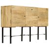 vidaXL Sideboard Massivholz Mango 118x30x70 cm