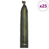 vidaXL Sands&auml;cke 25 pcs Gr&uuml;n 120 x 27 cm HDPE