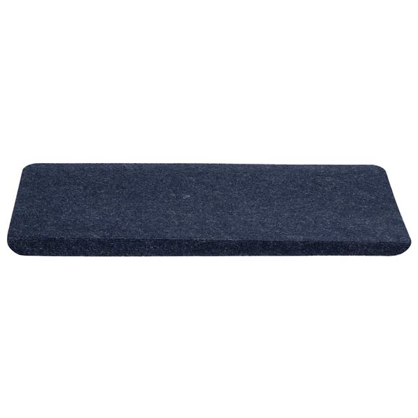 vidaXL Stufenmatten Selbstklebend 30 Stk. Blau 65x24,5x3,5 cm