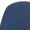 vidaXL Esszimmerst&uuml;hle 2 Stk. Blau Stoff