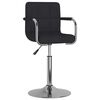 vidaXL Barhocker Schwarz Stoff