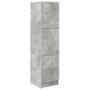vidaXL Schreibtisch 2 pcs Beton Grau
