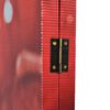 vidaXL Raumteiler klappbar 120 x 170 cm Rose Rot