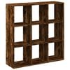 vidaXL Raumteiler-B&uuml;cherregal R&auml;uchereiche 102x29x103,5 cm