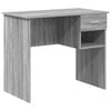 vidaXL Schreibtisch Graues Sonoma Holzwerkstoff 90 x 49 x 75 cm