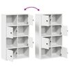 vidaXL B&uuml;cherregal Wei&szlig; 60x24x101,5 cm Holzwerkstoff