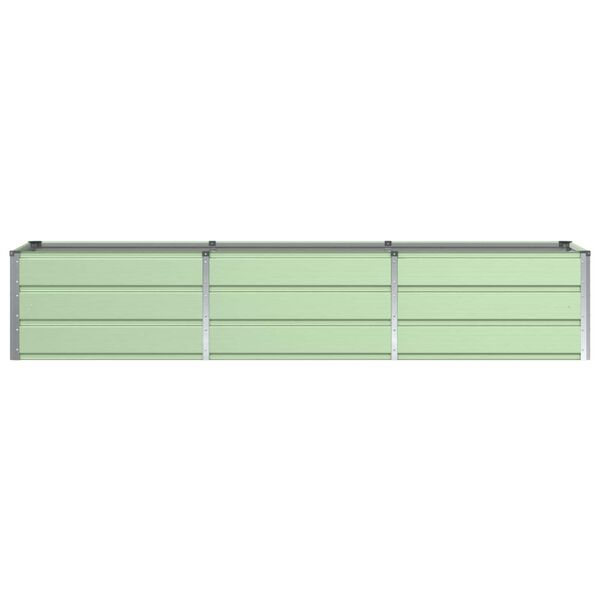 vidaXL Pflanzk&uuml;bel Gr&uuml;n 240 x 80 x 45 cm Stahl