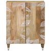vidaXL Sideboard 60x33,5x75 cm Mangoholz
