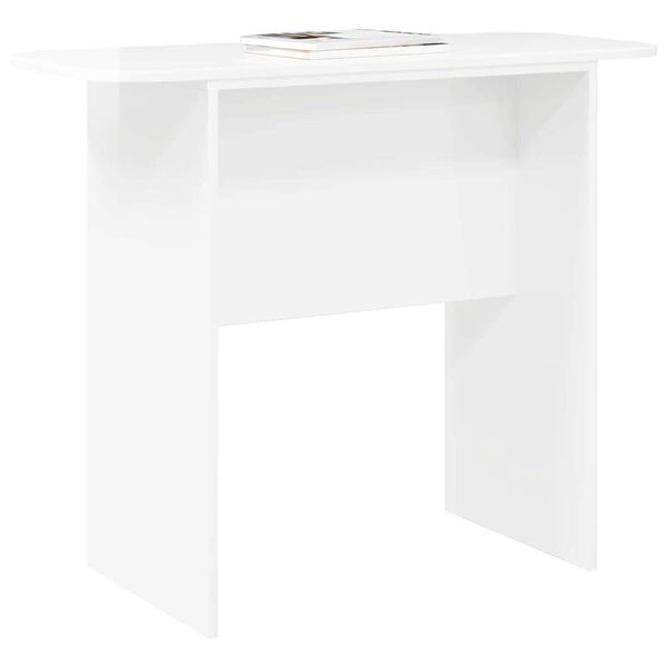 vidaXL Konsolentisch Hochglanz Wei&szlig; 93 x 40 x 75 cm Holzwerkstoff