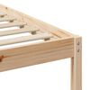 vidaXL Bettgestell mit Nachttischen Natur 180 x 220 cm