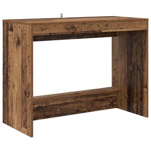 vidaXL Bett-Schreibtisch Altholz Holzwerkstoff 100 x 45 x 75 cm