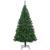 vidaXL K&uuml;nstlicher Weihnachtsbaum mit 300 LEDs mit St&auml;nder Gr&uuml;n 210 cm