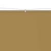 vidaXL Senkrechtmarkise Beige 180x1000 cm Oxford-Gewebe
