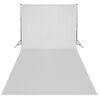 vidaXL Fotostudio-Set mit Leuchten, Hintergrund und Reflektor