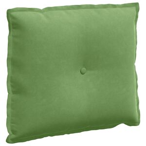 vidaXL R&uuml;ckenkissen Hellgr&uuml;n 60 x 50 cm Cordstoff