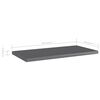 vidaXL B&uuml;cherregal-Bretter 4 Stk. Hochglanz-Grau 40x20x1,5 cm