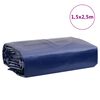 vidaXL Abdeckplane Blau 1,5x2,5 m 650 g/m&sup2;