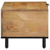 vidaXL Couchtisch Braun 80x50x40 cm Massivholz Mango