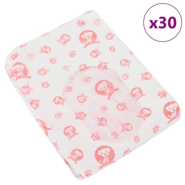 vidaXL Wegwerf-Hundewindel f&uuml;r H&uuml;ndinnen 30 pcs Wei&szlig; L