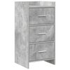 vidaXL Sideboard Betongrau 40 x 36 x 80 cm Holzwerkstoff