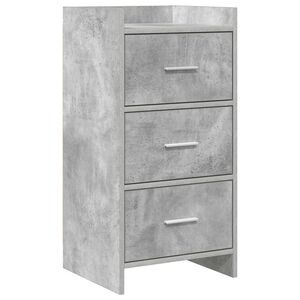 vidaXL Sideboard Betongrau 40 x 36 x 80 cm Holzwerkstoff