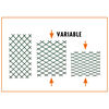 Nature Garten-Rankgitter 100x200 cm PVC Gr&uuml;n 6040704