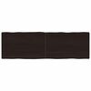 vidaXL Tischplatte 160x50x(2-4) cm Massivholz Behandelt Baumkante