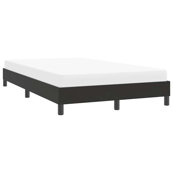 vidaXL Bettgestell ohne Matratze Schwarz 120x220 cm Samt