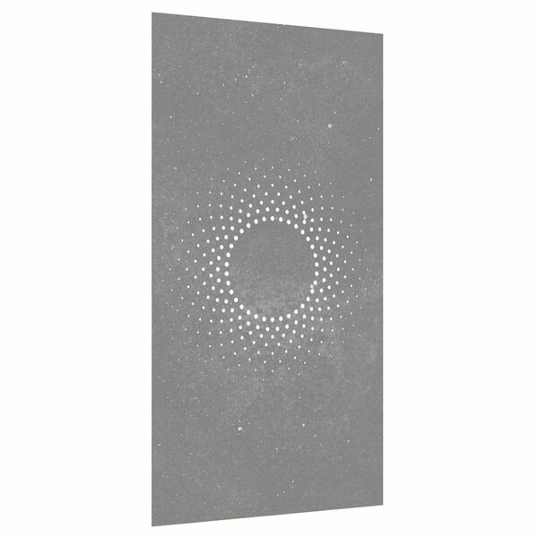 vidaXL Garten-Wanddeko 105x55 cm Cortenstahl Sonne-Design