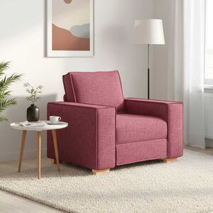 vidaXL Sofa Stuhl Weinrot 100x78x84 cm Stoff