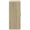 vidaXL Aktenschrank Sonoma-Eiche 60x32x77,5 cm Holzwerkstoff