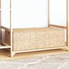 vidaXL Aufbewahrungsbox Natur 75 x 42 x 23 cm Wasserhyazinthe